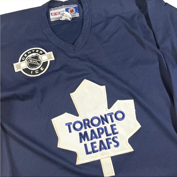VINTAGE 1990 TORONTO MAPLE LEAFS PRACTICE JERSEY SIZE M - Picture 2 of 5